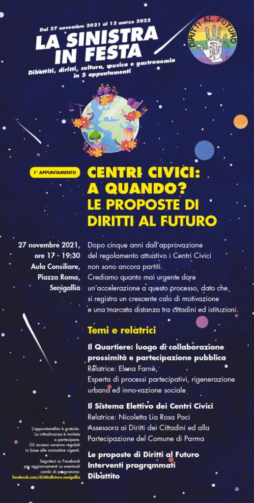 La locandina dell'incontro