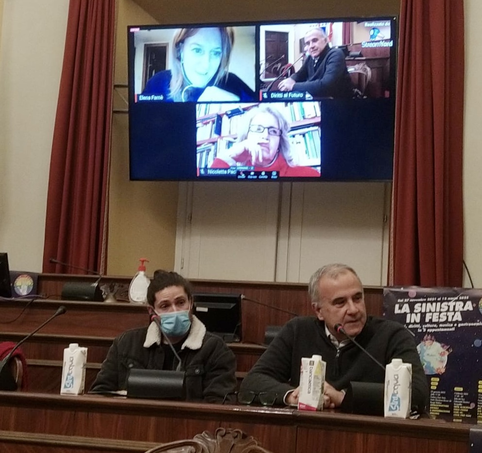 Relatrici e relatori in diretta streaming