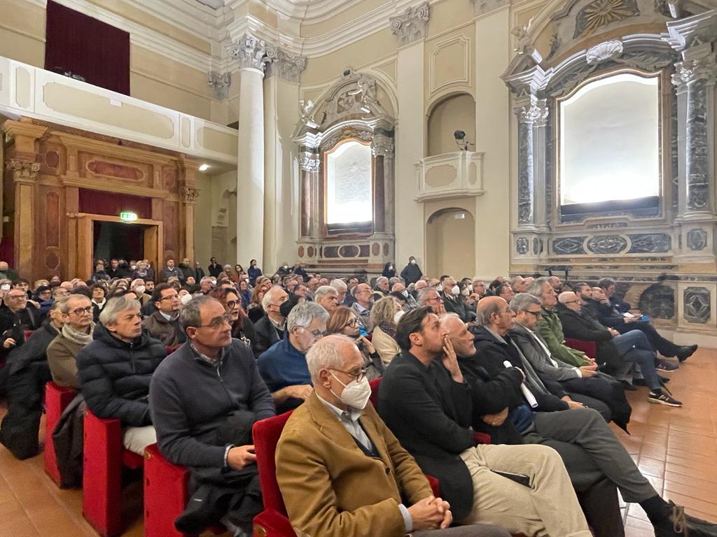 vista sul pubblico